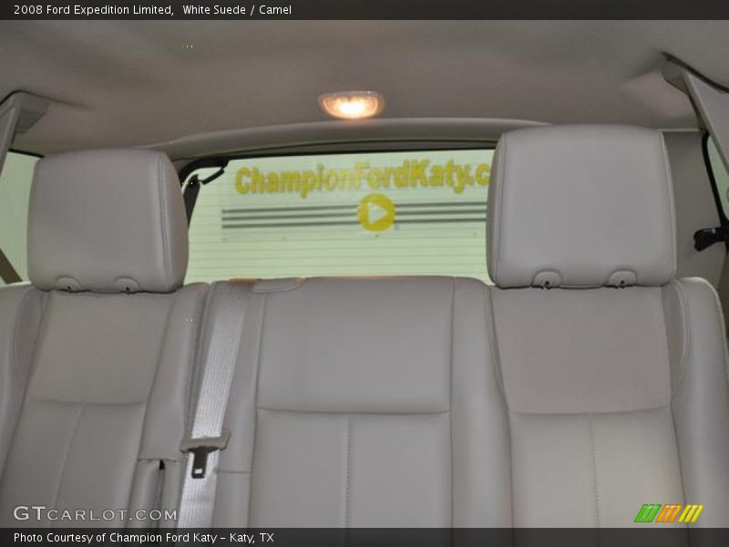 White Suede / Camel 2008 Ford Expedition Limited