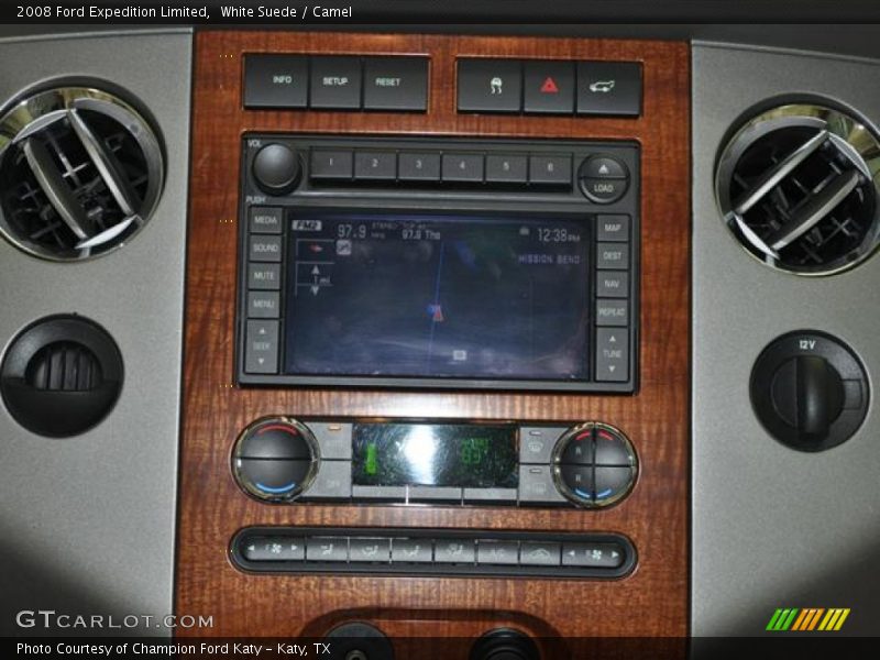 White Suede / Camel 2008 Ford Expedition Limited
