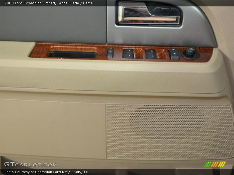 White Suede / Camel 2008 Ford Expedition Limited