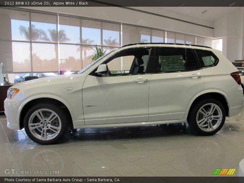  2012 X3 xDrive 35i Alpine White