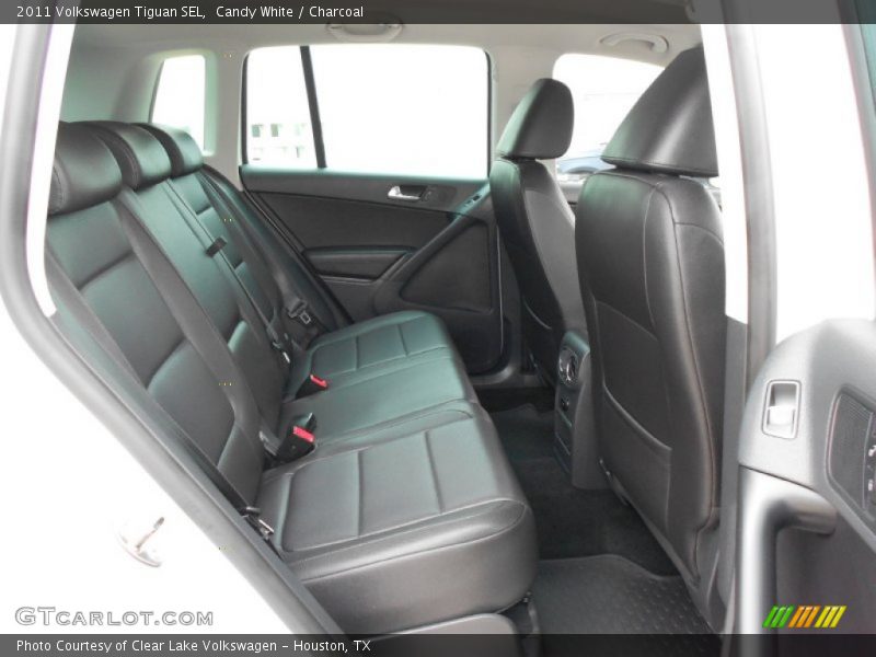 Candy White / Charcoal 2011 Volkswagen Tiguan SEL