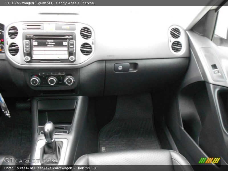 Candy White / Charcoal 2011 Volkswagen Tiguan SEL