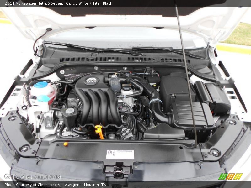 Candy White / Titan Black 2011 Volkswagen Jetta S Sedan
