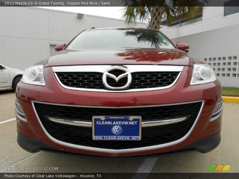 Copper Red Mica / Sand 2011 Mazda CX-9 Grand Touring