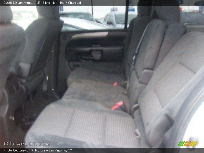Silver Lightning / Charcoal 2008 Nissan Armada LE