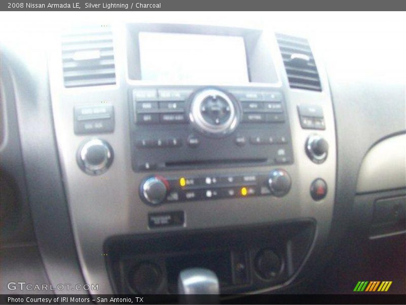 Silver Lightning / Charcoal 2008 Nissan Armada LE