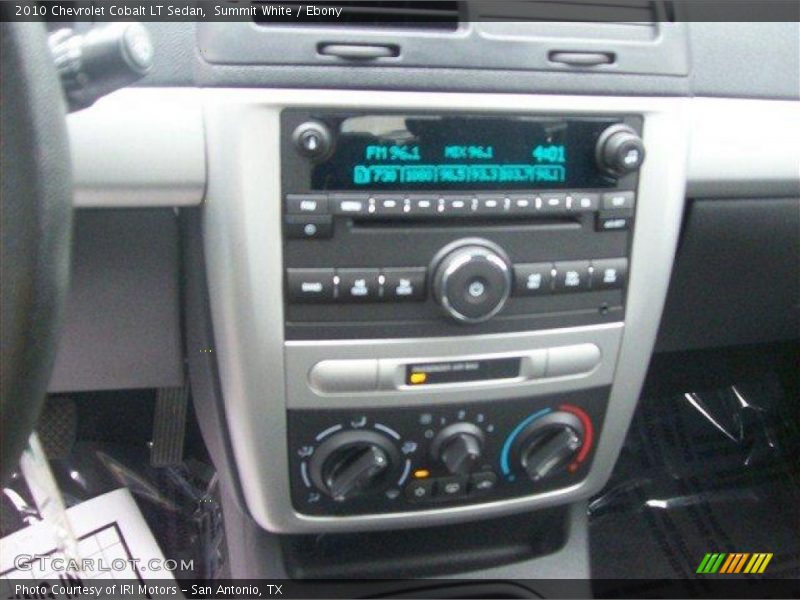 Summit White / Ebony 2010 Chevrolet Cobalt LT Sedan
