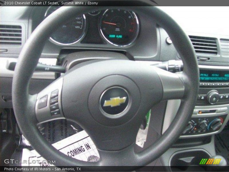Summit White / Ebony 2010 Chevrolet Cobalt LT Sedan