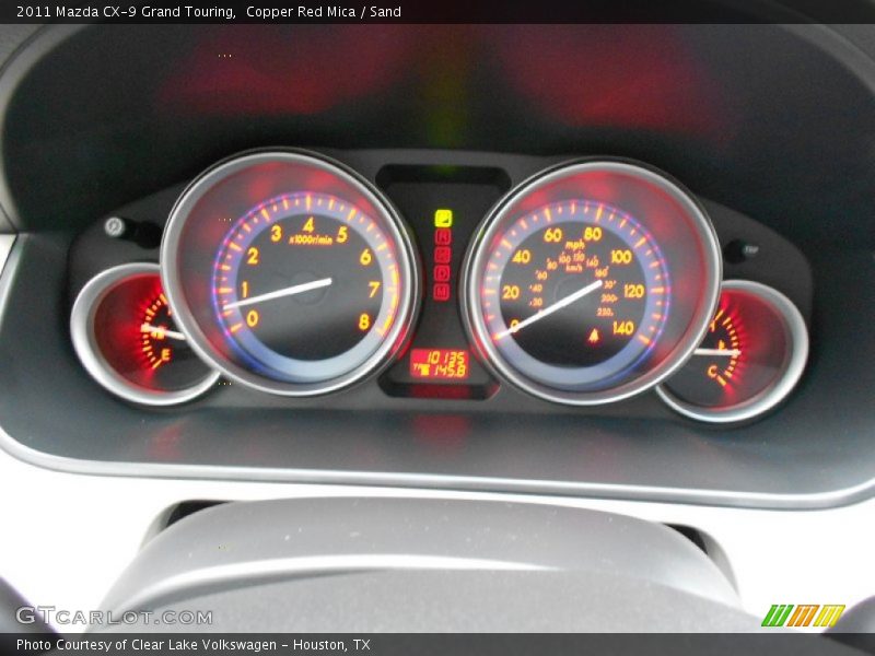  2011 CX-9 Grand Touring Grand Touring Gauges