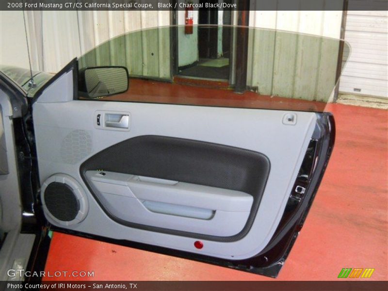 Black / Charcoal Black/Dove 2008 Ford Mustang GT/CS California Special Coupe