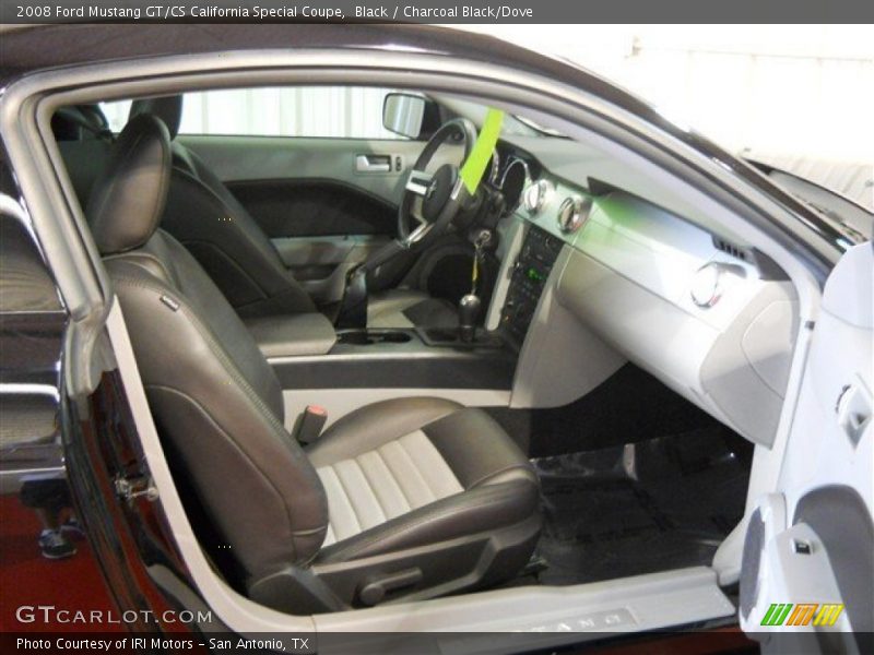Black / Charcoal Black/Dove 2008 Ford Mustang GT/CS California Special Coupe