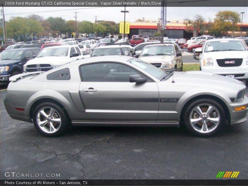 Vapor Silver Metallic / Black/Dove 2009 Ford Mustang GT/CS California Special Coupe