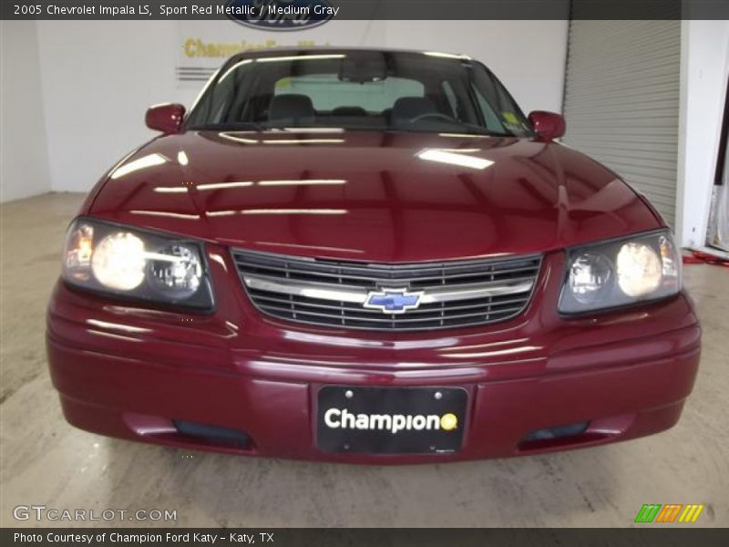 Sport Red Metallic / Medium Gray 2005 Chevrolet Impala LS