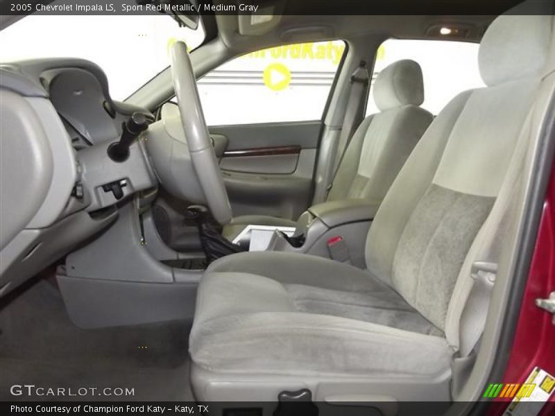 Sport Red Metallic / Medium Gray 2005 Chevrolet Impala LS