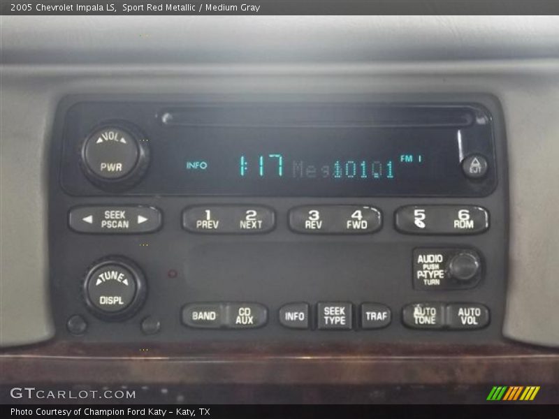 Sport Red Metallic / Medium Gray 2005 Chevrolet Impala LS