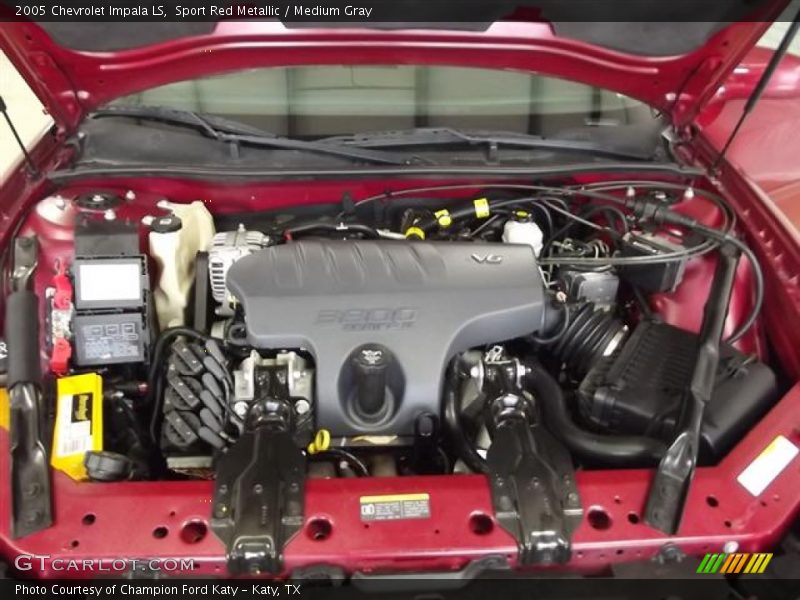 Sport Red Metallic / Medium Gray 2005 Chevrolet Impala LS