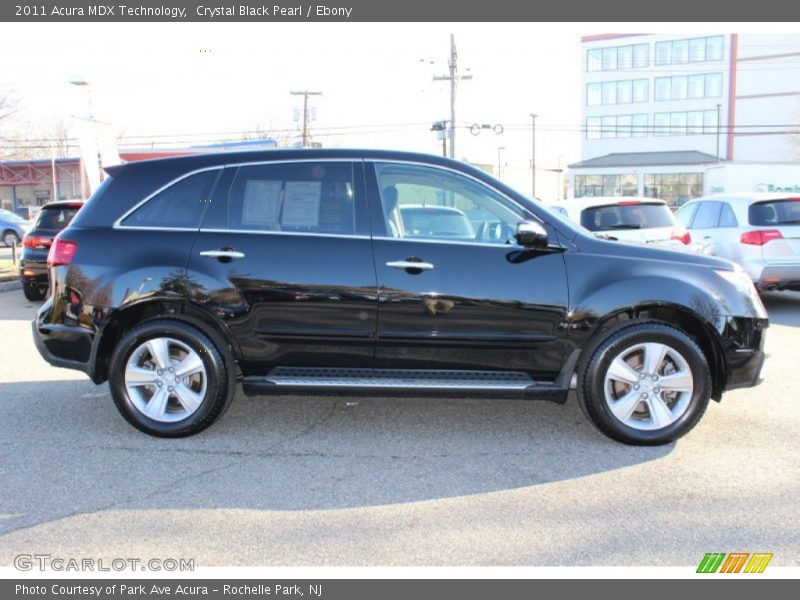 Crystal Black Pearl / Ebony 2011 Acura MDX Technology