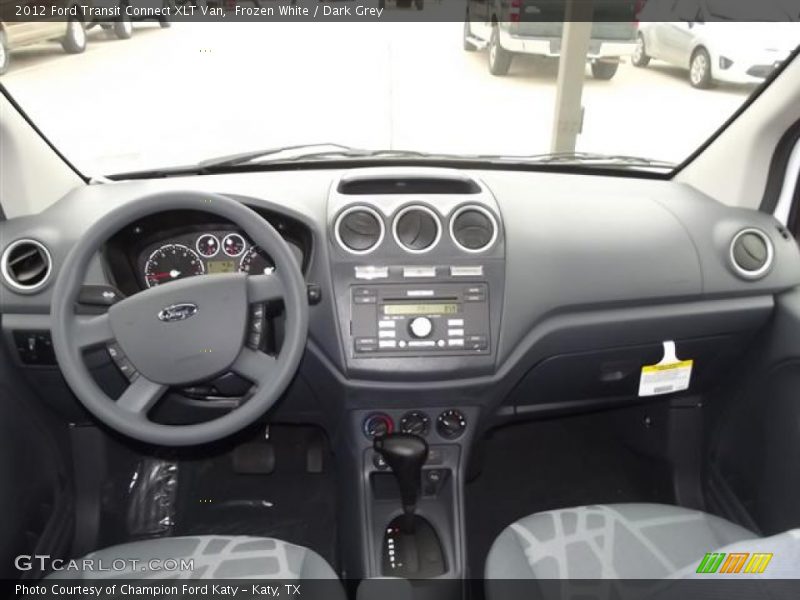 Dashboard of 2012 Transit Connect XLT Van