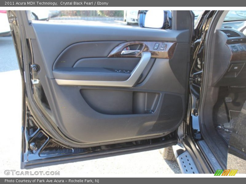 Crystal Black Pearl / Ebony 2011 Acura MDX Technology