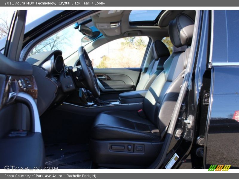 Crystal Black Pearl / Ebony 2011 Acura MDX Technology