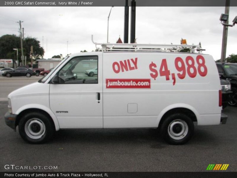 Ivory White / Pewter 2000 GMC Safari Commercial