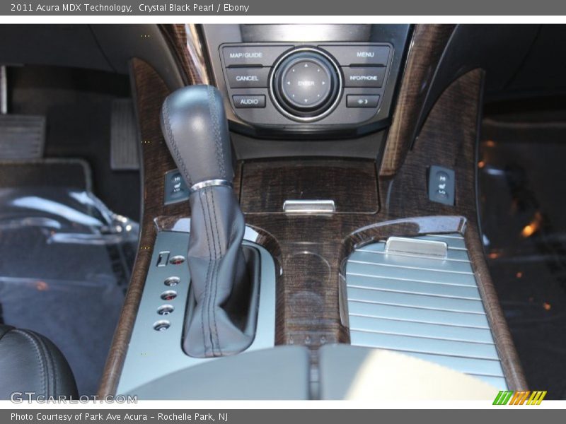 Crystal Black Pearl / Ebony 2011 Acura MDX Technology