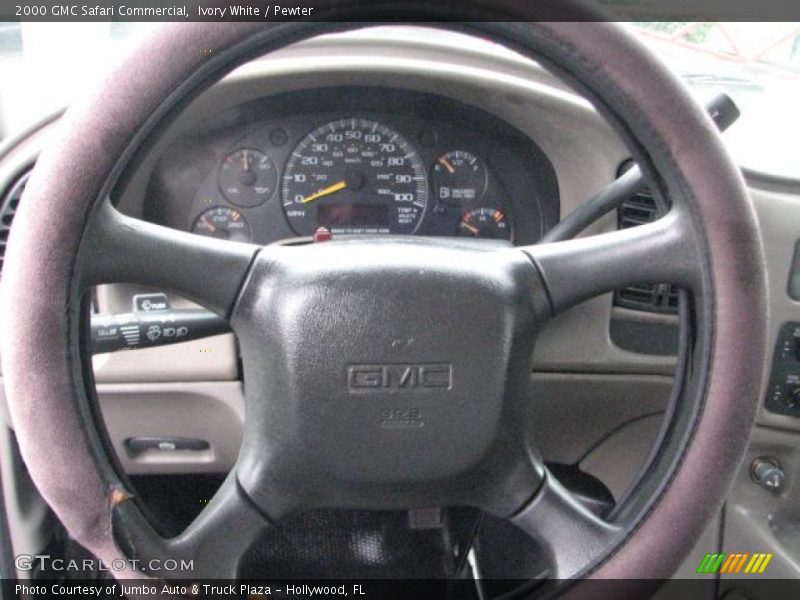 Ivory White / Pewter 2000 GMC Safari Commercial