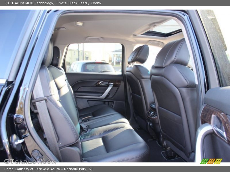 Crystal Black Pearl / Ebony 2011 Acura MDX Technology