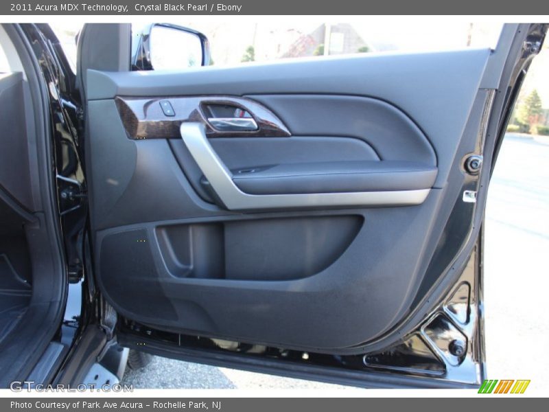 Crystal Black Pearl / Ebony 2011 Acura MDX Technology