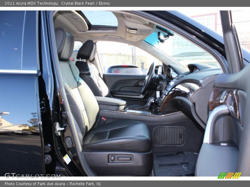 Crystal Black Pearl / Ebony 2011 Acura MDX Technology