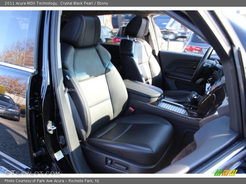 Crystal Black Pearl / Ebony 2011 Acura MDX Technology