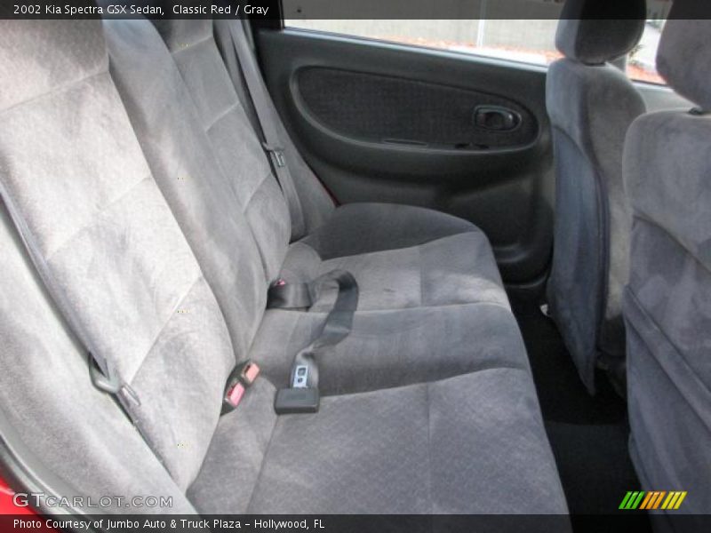 Classic Red / Gray 2002 Kia Spectra GSX Sedan