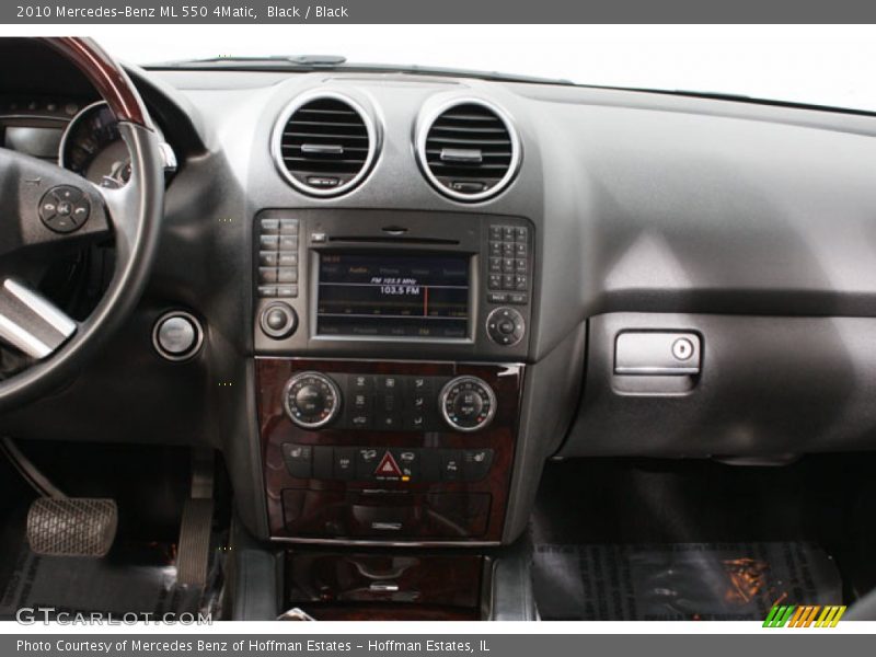 Black / Black 2010 Mercedes-Benz ML 550 4Matic