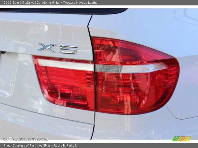Alpine White / Tobacco Nevada Leather 2009 BMW X5 xDrive30i