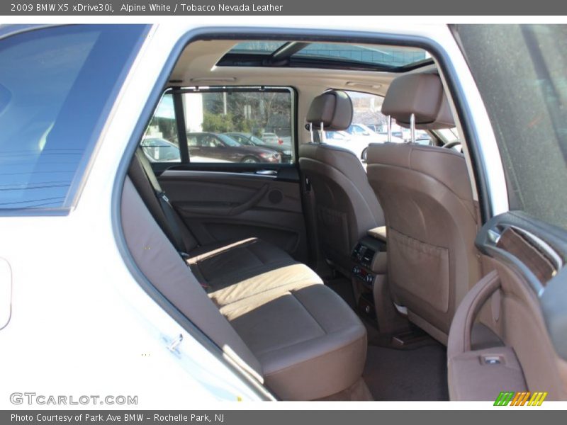 Alpine White / Tobacco Nevada Leather 2009 BMW X5 xDrive30i