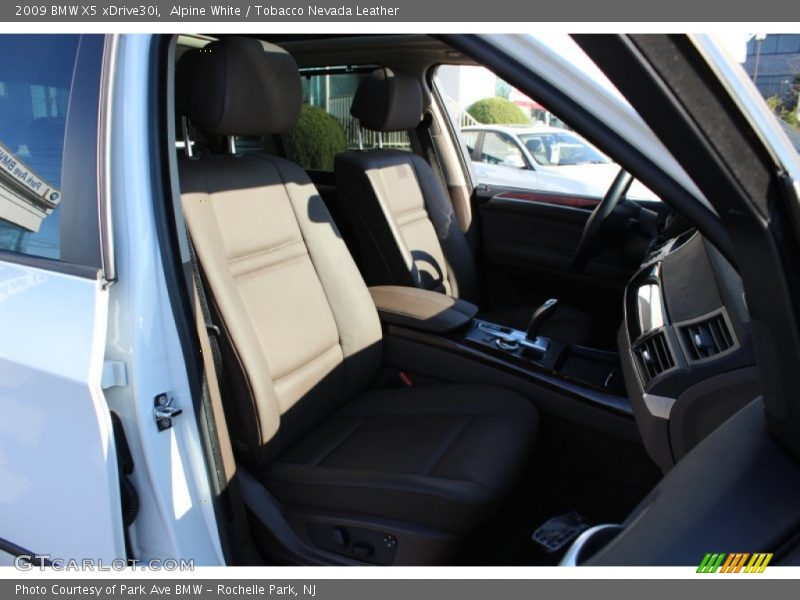Alpine White / Tobacco Nevada Leather 2009 BMW X5 xDrive30i