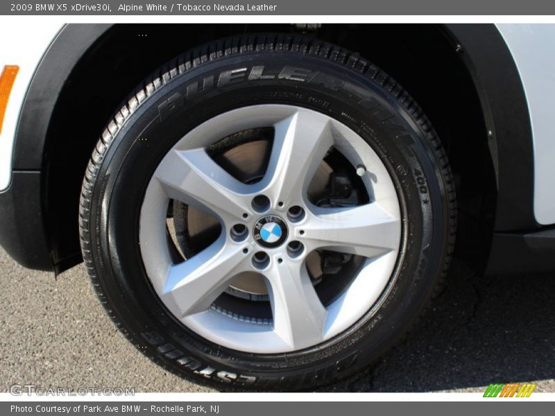 Alpine White / Tobacco Nevada Leather 2009 BMW X5 xDrive30i