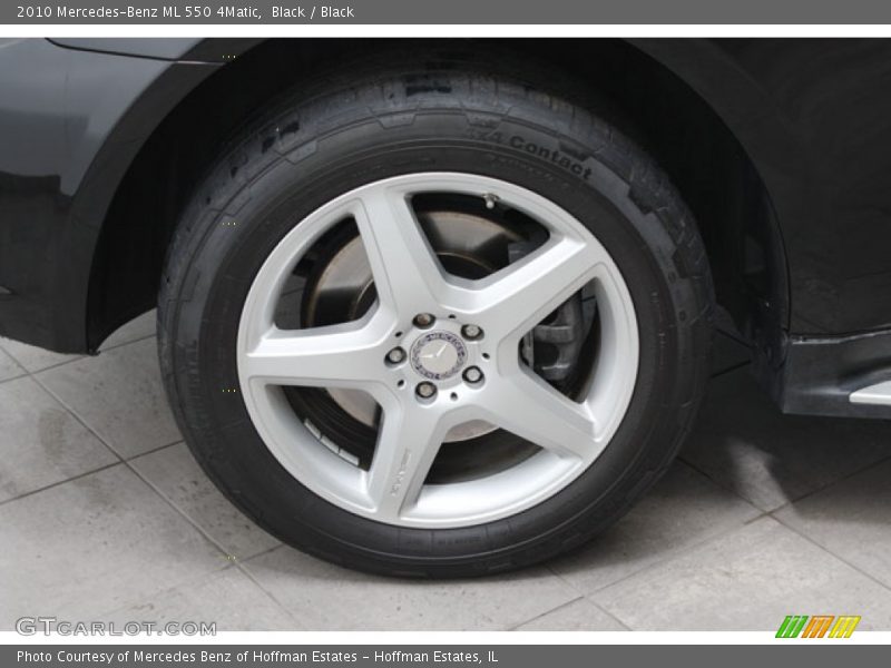 Black / Black 2010 Mercedes-Benz ML 550 4Matic