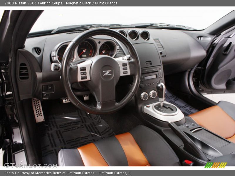  2008 350Z Touring Coupe Burnt Orange Interior