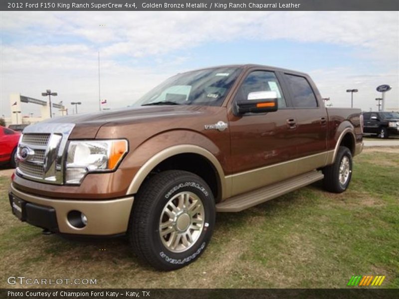 Front 3/4 View of 2012 F150 King Ranch SuperCrew 4x4