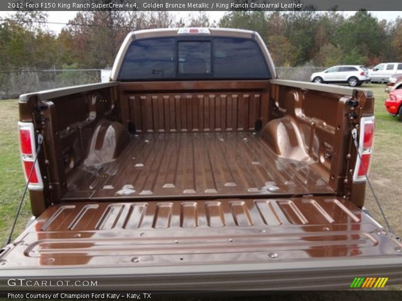 Golden Bronze Metallic / King Ranch Chaparral Leather 2012 Ford F150 King Ranch SuperCrew 4x4