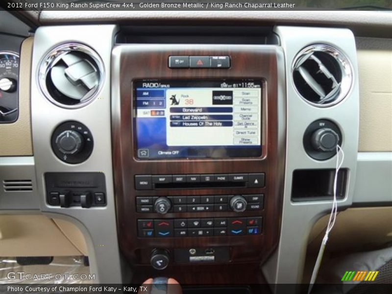 Controls of 2012 F150 King Ranch SuperCrew 4x4