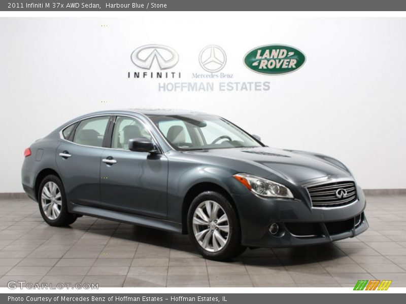Harbour Blue / Stone 2011 Infiniti M 37x AWD Sedan
