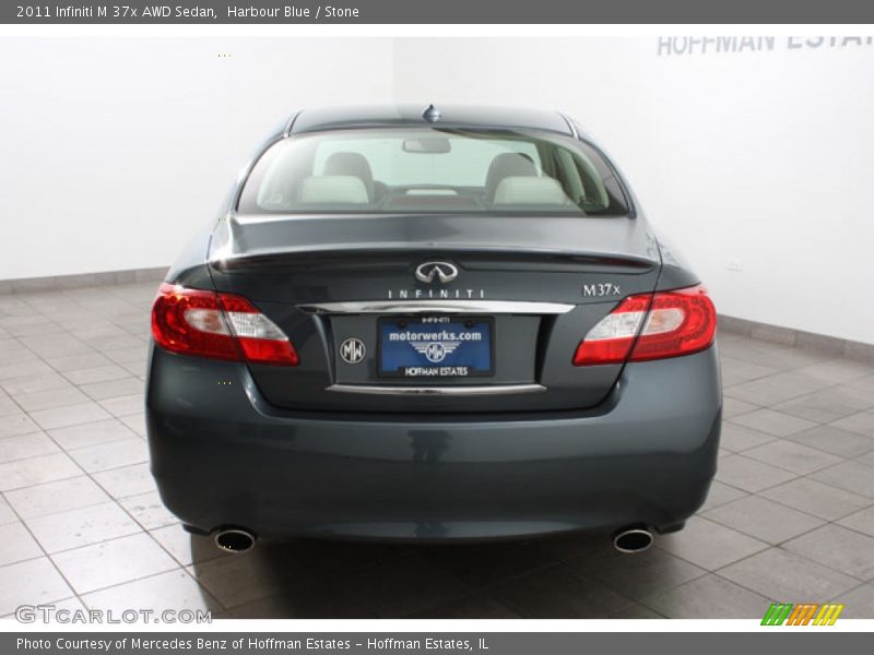 Harbour Blue / Stone 2011 Infiniti M 37x AWD Sedan