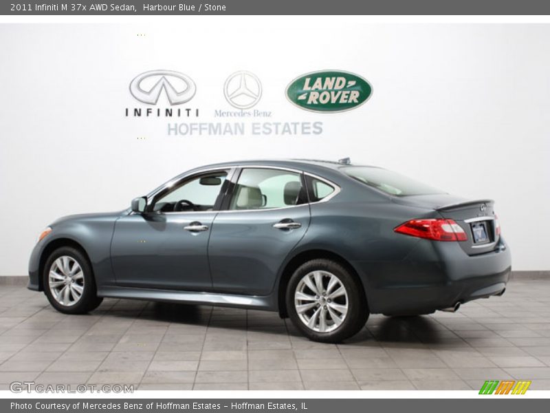 Harbour Blue / Stone 2011 Infiniti M 37x AWD Sedan