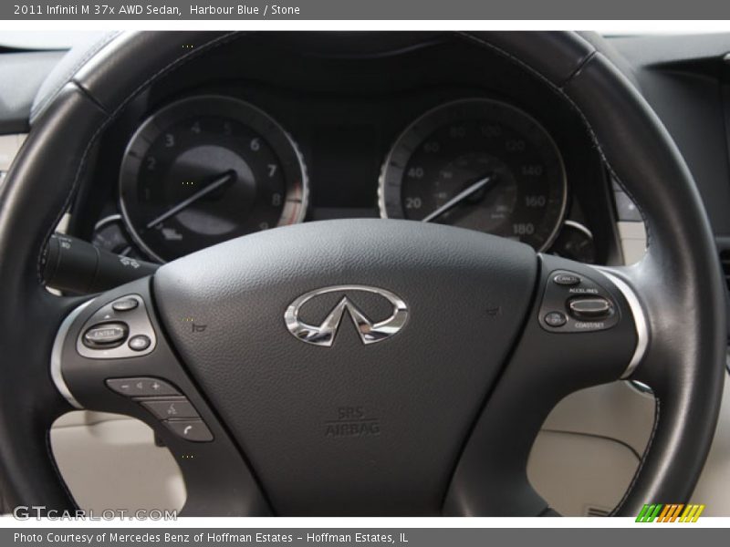 Harbour Blue / Stone 2011 Infiniti M 37x AWD Sedan