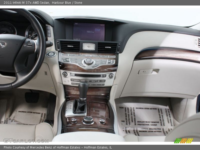 Harbour Blue / Stone 2011 Infiniti M 37x AWD Sedan