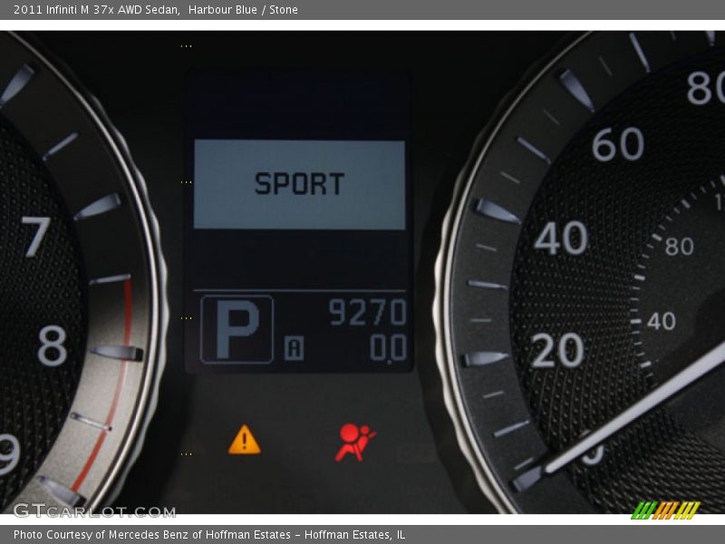 Harbour Blue / Stone 2011 Infiniti M 37x AWD Sedan