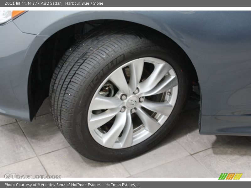 Harbour Blue / Stone 2011 Infiniti M 37x AWD Sedan