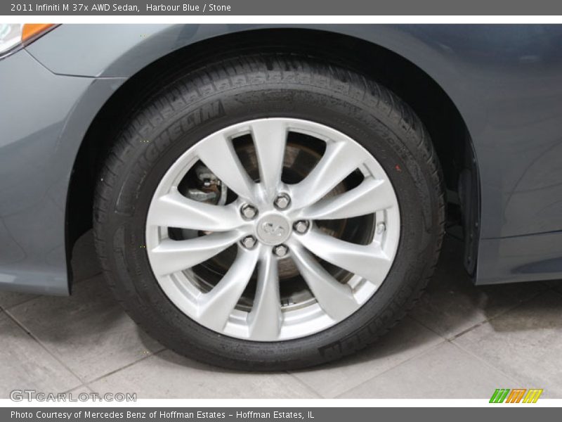 Harbour Blue / Stone 2011 Infiniti M 37x AWD Sedan